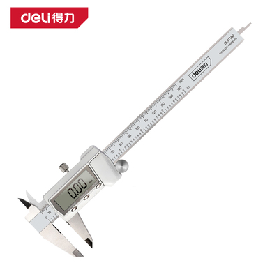 deli得力 数显游标卡尺高精度电子家用小型工业级DL91150 200 300