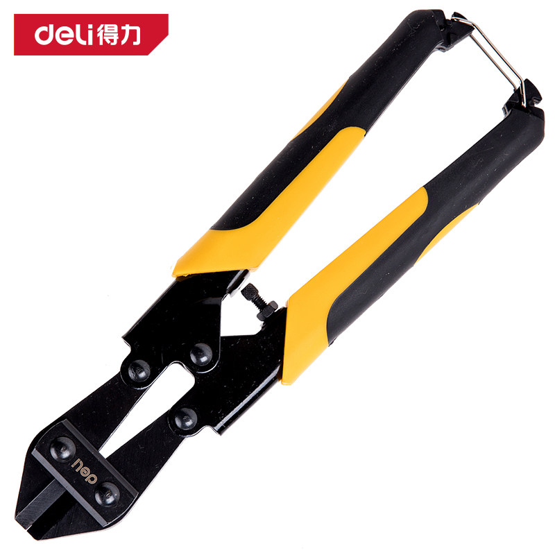 deli得力工具 8寸200mm迷你手动断线钳鹰嘴专用钢丝铁丝剪钳