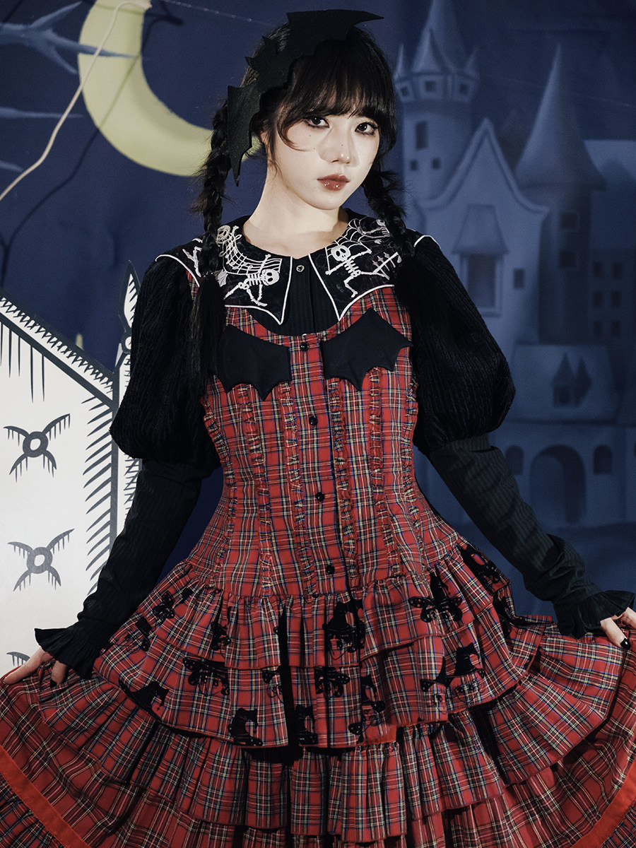 Red Plaid Devil Vest Slim Fit Cardigan Waistcoat - Buy from Taobao, China | Shopme Agent