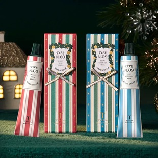 现货发 不粘腻 韩国type圣诞限定香氛护手霜新n09n60滋润保湿