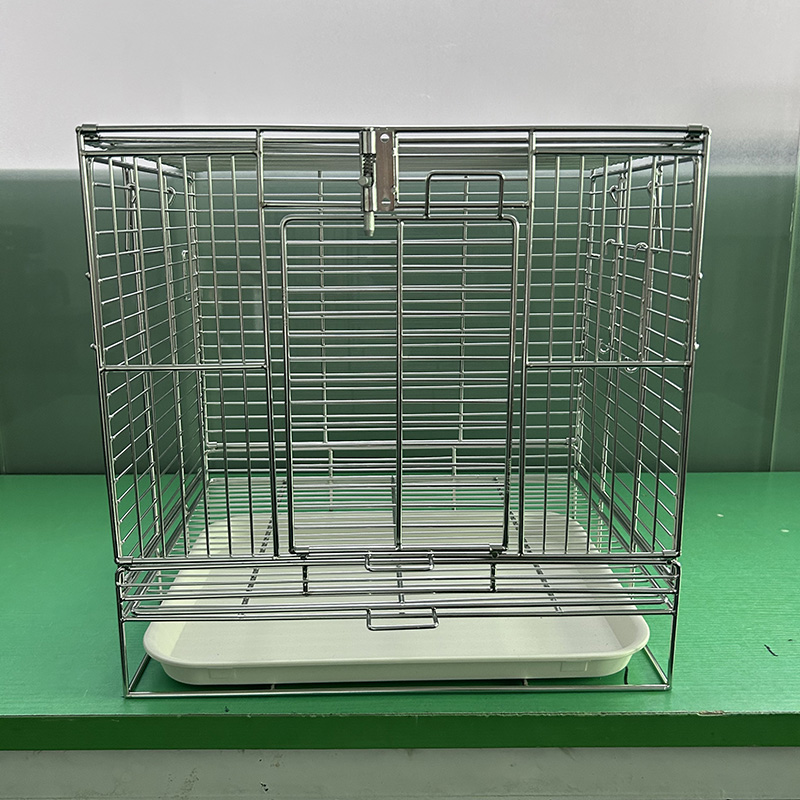 304不锈钢宠物笼外出可折叠鸟笼