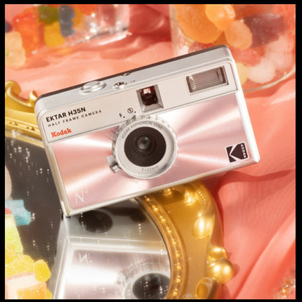 新品KODAK柯达H35N半格胶卷相机135非一次性胶片傻瓜机 带闪光灯