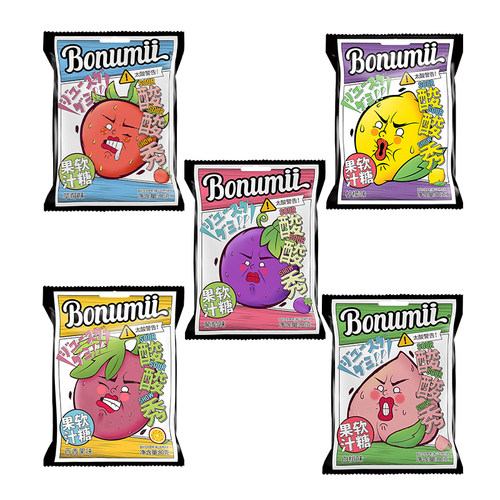 宝奴咪酸酸秀果汁软糖整人糖果