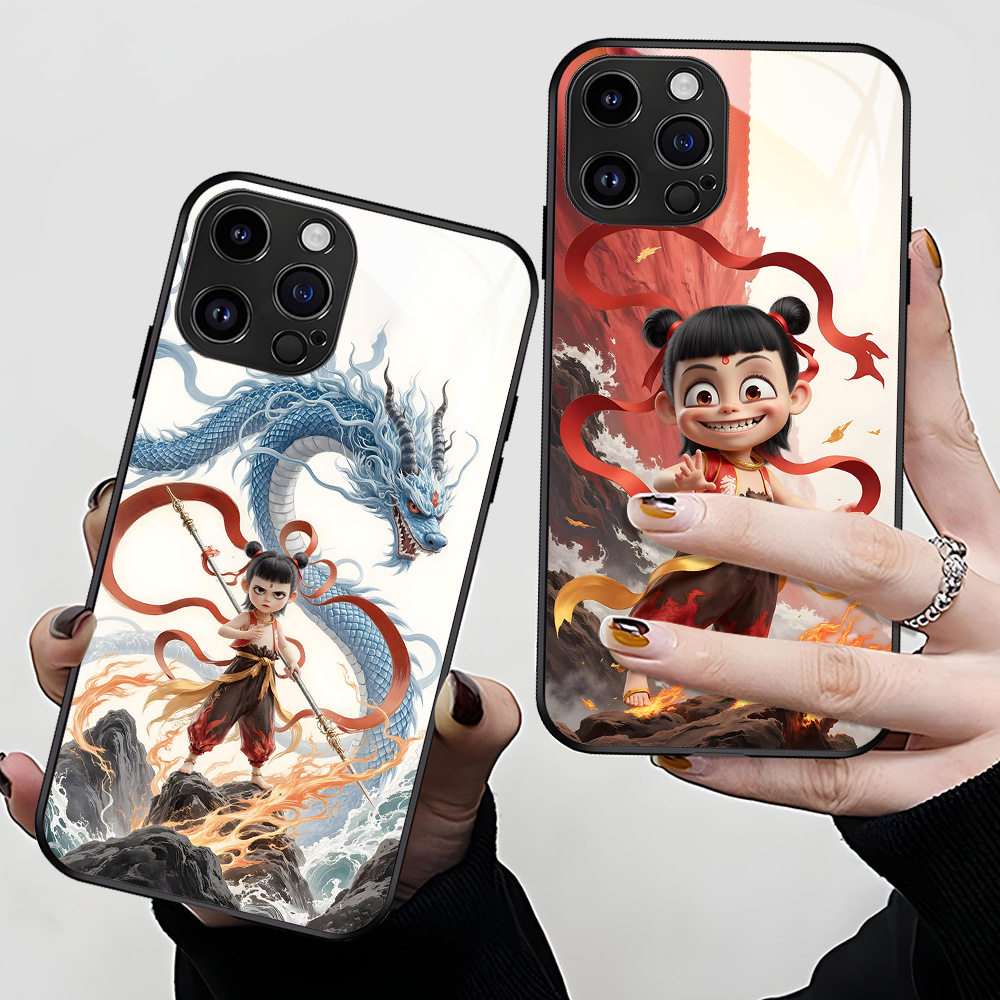 哪咤手机壳苹果16pro之魔童iPhone15Promax闹海2敖丙13电影11降世
