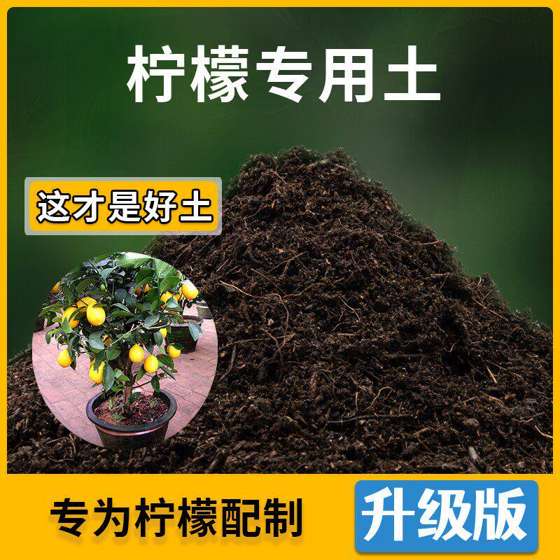 柠檬专用土花草种植土壤柠檬营养土盆栽种花养花植物肥料有机土