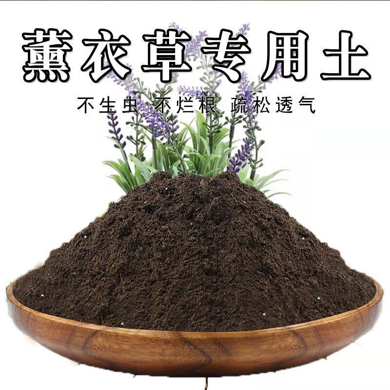 薰衣草专用土薰衣草土盆栽营养土通用种花养花泥土壤种植土有机肥