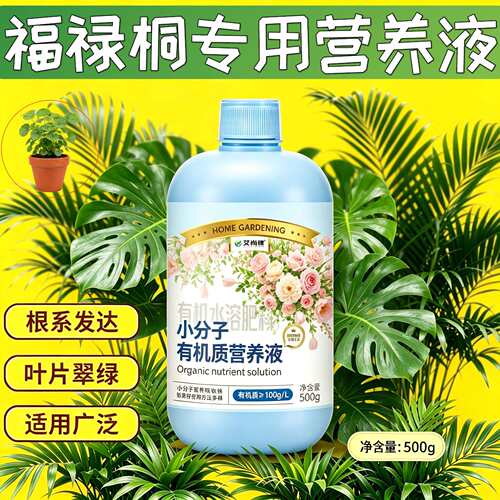 福禄桐适用水培型营养液适用广泛盆栽家用根叶双补壮根促长专用