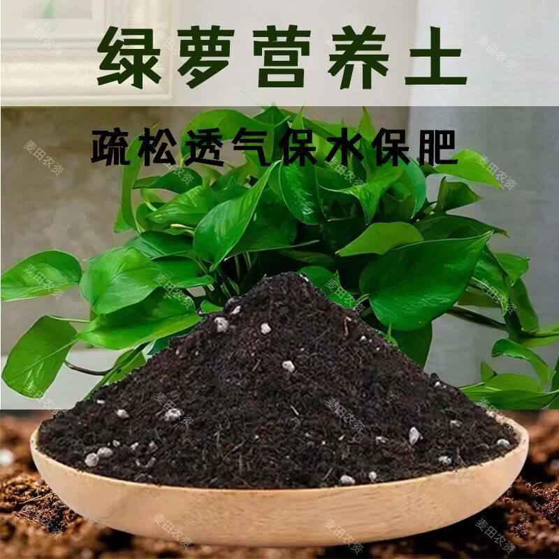 绿萝专用土肥料花卉种植土种花盆栽大叶绿箩通用型肥料有机营养土