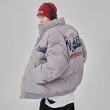 1506/QM8055全刺绣棉衣0/P74新款冬季男生棉衣棉服冬款外套2，男装棉衣，星座1506