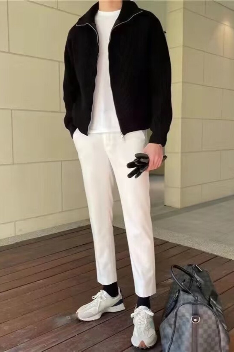 1506/Q55680/P62拉链开衫毛衣高领潮流宽松针织衫外套男上衣2,男装针织衫/毛衣,星座1506