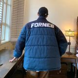 1506/Q5220/P82冬季潮牌宽松立领拼色棉服男女外套1，男装棉衣，星座1506