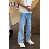 1506/Q66400/P47宽松休闲裤男潮百搭裤子坠感阔腿拖地长裤，男装休闲裤，星座1506