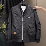 1506/Q76520/P64棒球服夹克男2025秋季新款潮牌工装飞行员外套1，男装夹克，星座1506