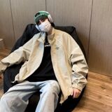 1506/QJ1010/P58刺绣立领外套男女bf潮牌秋冬宽松运动棒球服夹克，男装夹克，星座1506