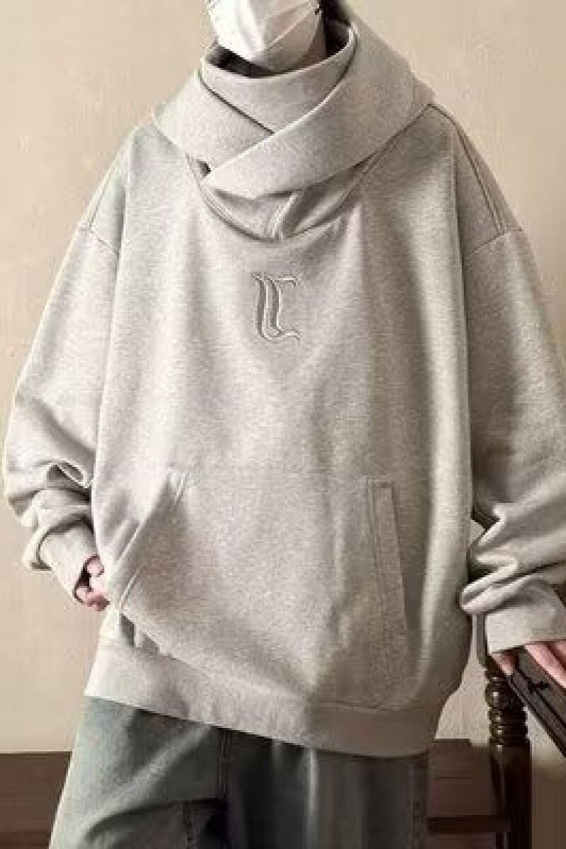 1506/Q0670/P52美式重磅高领卫衣男连帽冬季加绒宽松痞帅外套1,女装短外套,星座1506