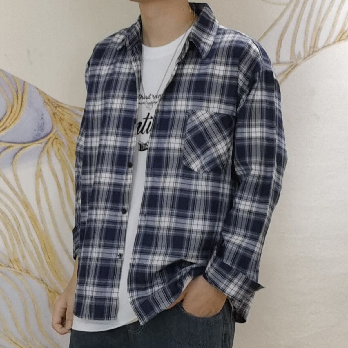 1506/QC01衬衫0/P33新款男装韩版套装薄男士衬衣外套男款,男装衬衫,星座1506