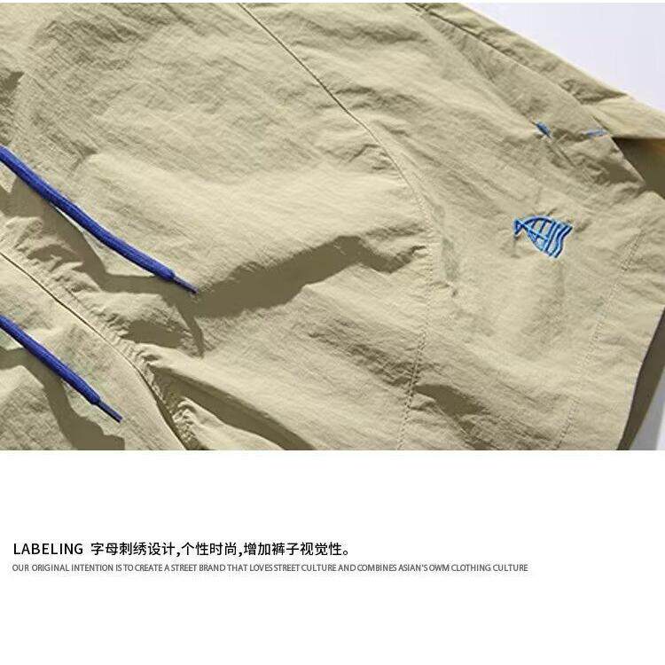 1506/QD11180/P36夏季美式短裤男潮牌薄宽松大码运动休闲五分裤子,男装牛仔裤,星座1506