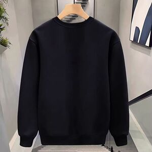 1506/QV10310/P38印花秋冬卫衣男春秋季韩版新款圆领宽松上衣2图片
