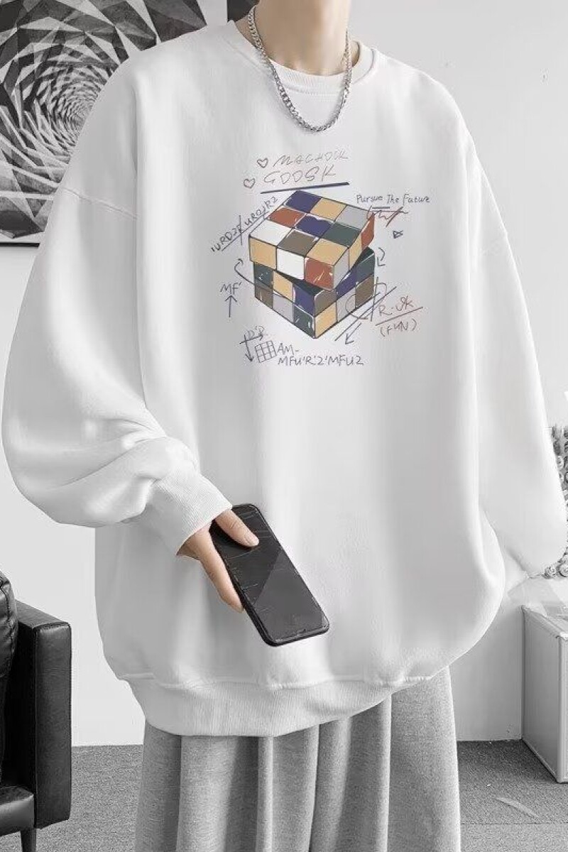 1506/QR51000/P39男士美式重磅卫衣秋季衣服圆领长袖上衣潮牌,男装卫衣,星座1506