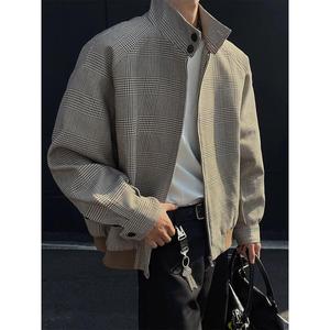 1506/Q13020/P71秋外套男ins高街潮牌原宿风潮流宽松夹克图片