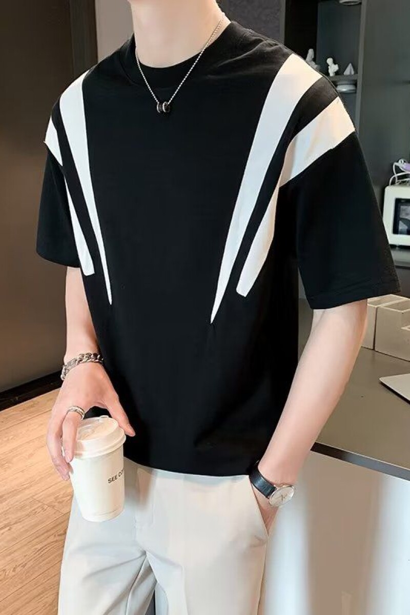 1506/QT8740/P29短袖T恤男圆领冰丝半袖针织衫休闲5分袖夏季毛衣,男装针织衫/毛衣,星座1506