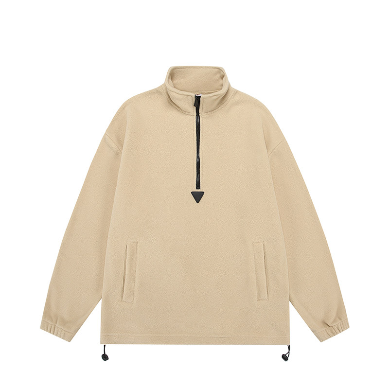 1506/W23171/P50全拉链日系复古摇粒绒男卫衣百搭双面绒秋冬季2，男装卫衣，星座1506