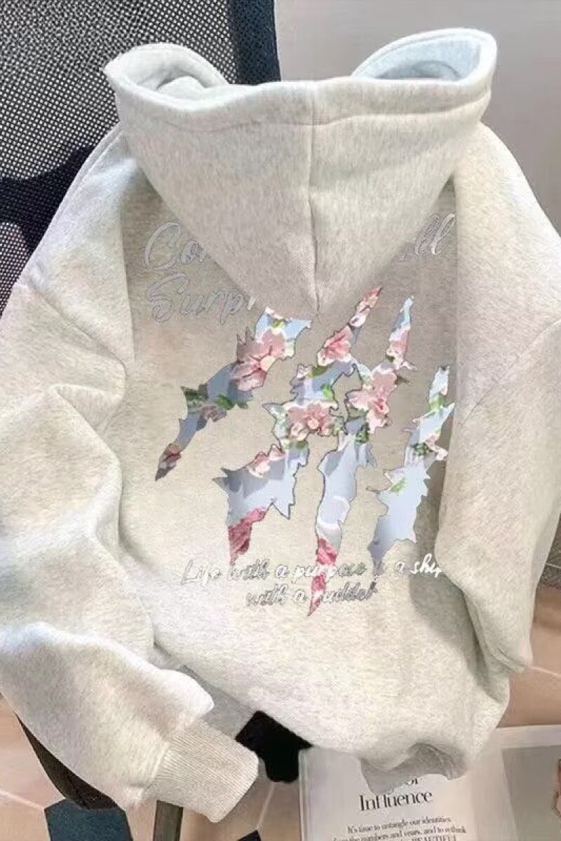 1506/QB580/P39卫衣男连帽春秋季港风宽松潮牌字母印花百搭外套1,女装短外套,星座1506
