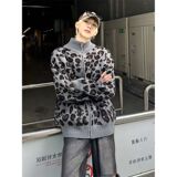1506/QH23060/P74时尚长袖豹纹秋季韩版百搭休闲拉链上衣夹克2，男装夹克，星座1506