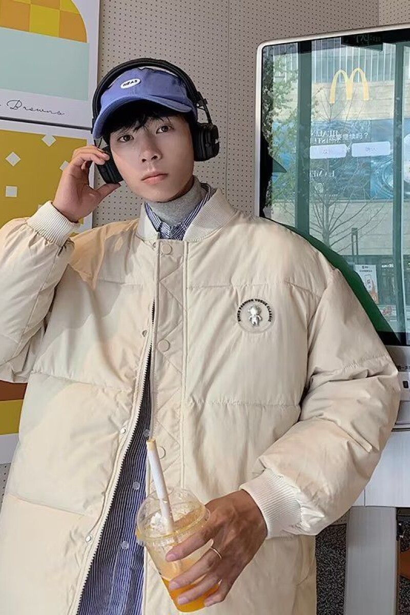 1506/Q5350/P70新款冬季棉衣设计感小众棉袄棒球棉服外套1,男装棉衣,星座1506