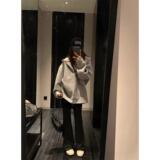 1506/QW1040/P46重磅连帽开衫卫衣男女同款春秋款潮牌夹克1，男装夹克，星座1506