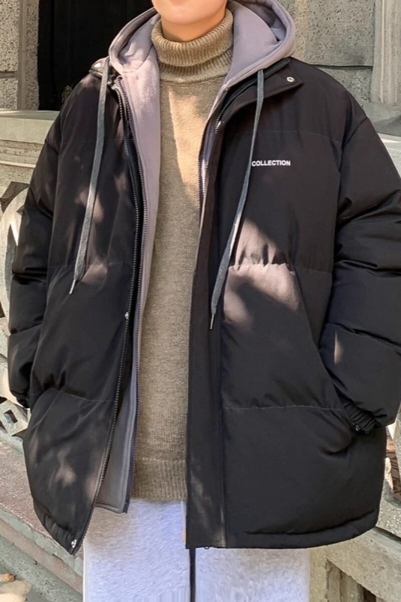 1506/Q6180/P69棉衣男冬季加厚保暖棉服外套假两件连帽棉服3,男装棉衣,星座1506