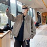 1506/QJK040/P72底特律短款男装夹克春秋帆布猎装外套2025年，男装夹克，星座1506
