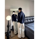 1506/QJ490/P48日系工装衬衫男长袖秋款宽松休闲衬衣外套上衣ins，男装衬衫，星座1506
