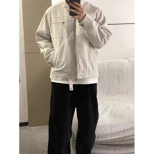 1506/QPX960020/P64原版质量米白色2025年男女夹克图片