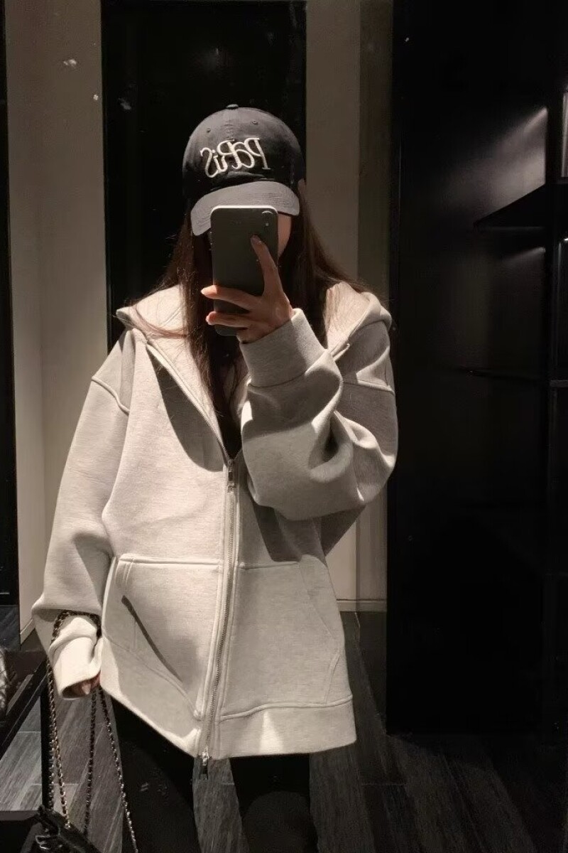 1506/QW1040/P46重磅连帽开衫卫衣男女同款春秋款潮牌夹克2,男装夹克,星座1506