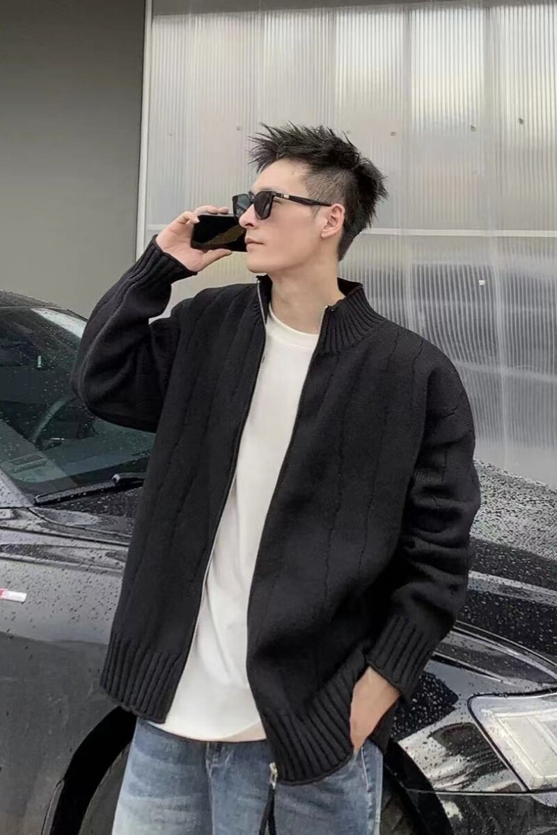 1506/Q5030/P58立领针织开衫外套男士春秋冬季,女装短外套,星座1506
