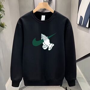 1506/QH13180/P35卫衣秋冬重磅双纱精梳短袖t恤男士奥特莱斯潮2图片