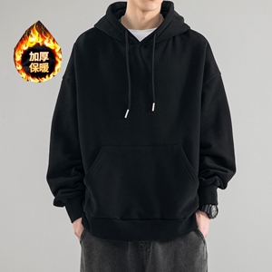 1506/QT0100/P42新款重磅秋冬季加厚加大码卫衣男加绒外套1图片