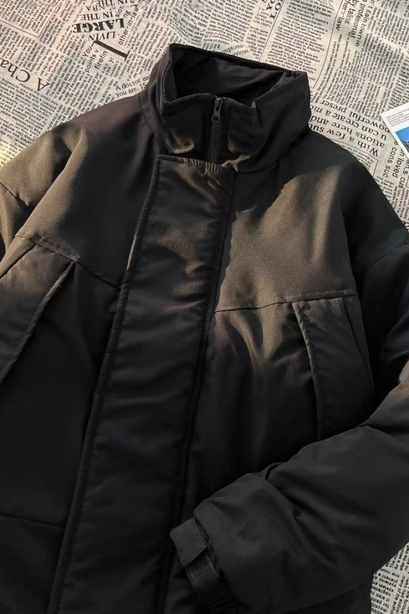 1506/Q5120/P74日系复古简约机能风立领棉衣男潮牌宽松百搭1,男装棉衣,星座1506