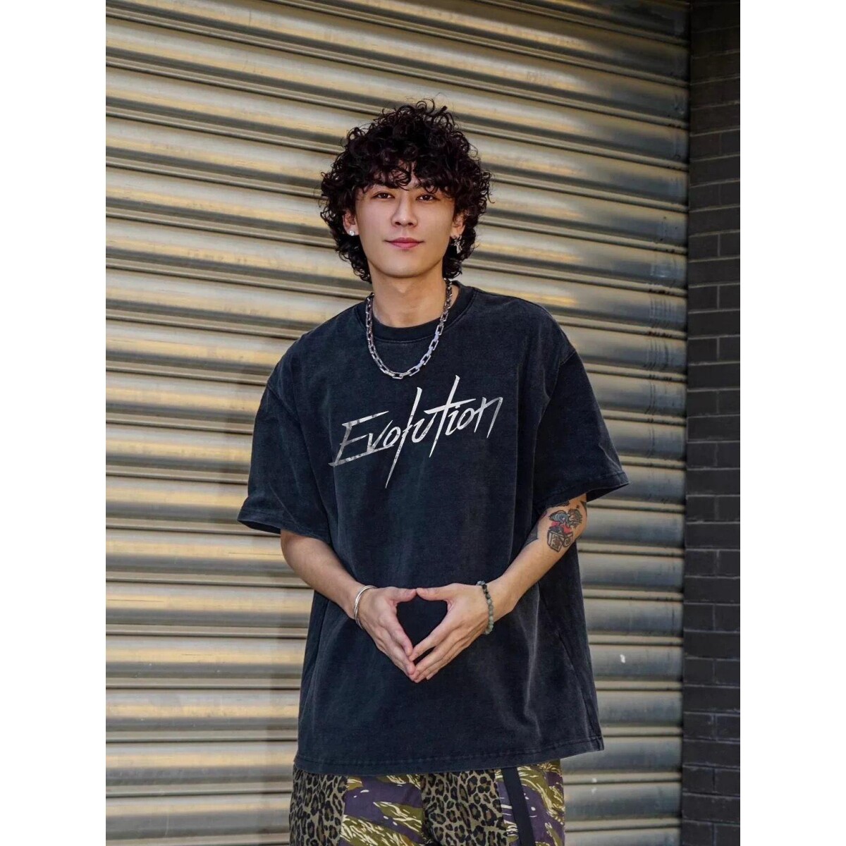 1506/QT4740/P44谢霆锋2025进化演唱会同款周边短袖T恤原版衣服图片