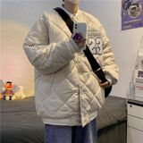 1506/Q5030/P49新款棉服男冬季加厚棉衣棒球服外套菱形棉袄1，男装棉衣，星座1506