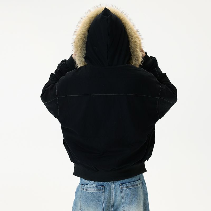 1506/QZSD030/P134座山雕连帽棉服男女冬季棉袄棉上衣男夹棉外套1,男装棉衣,星座1506
