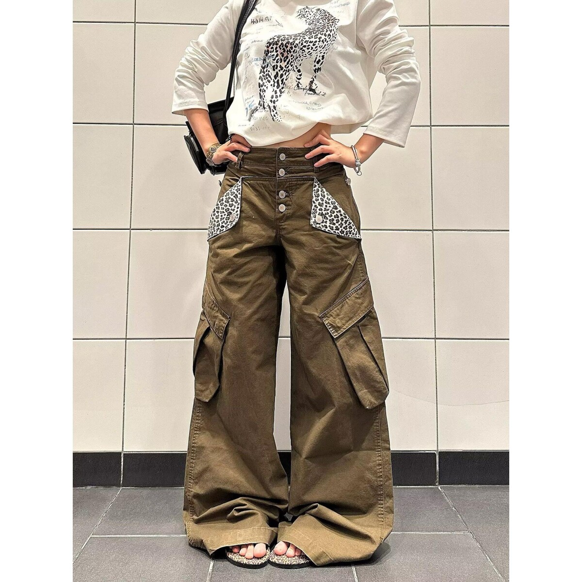1506/QA22120/P66新款宽松休闲裤男韩版潮流百搭裤子拖地长裤1,男装休闲裤,星座1506
