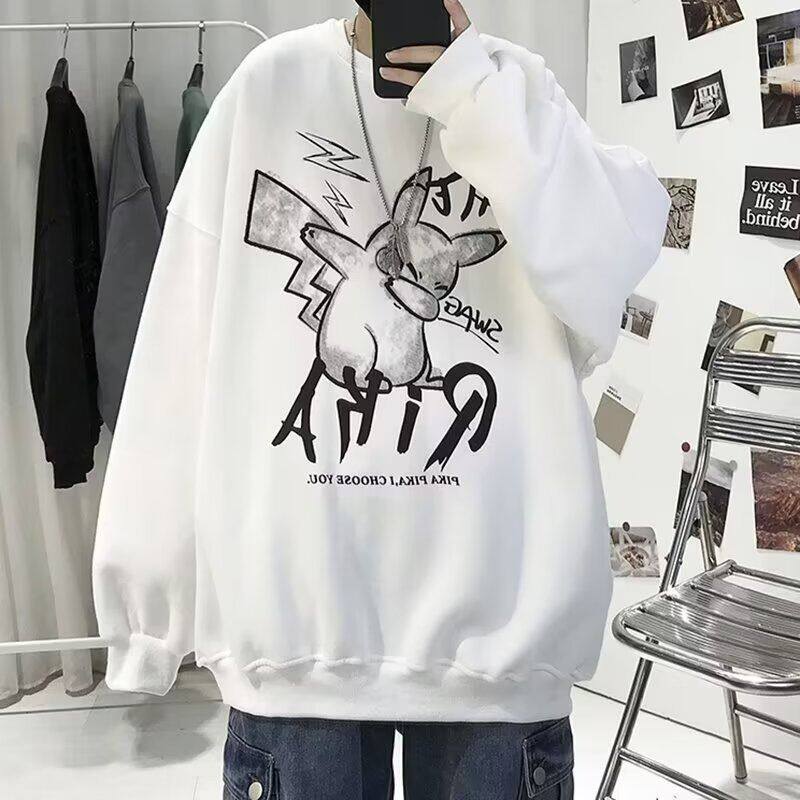 1506/QR50880/P39立体裁剪美式圆领卫衣男女春秋潮牌重磅宽松外套,女装短外套,星座1506