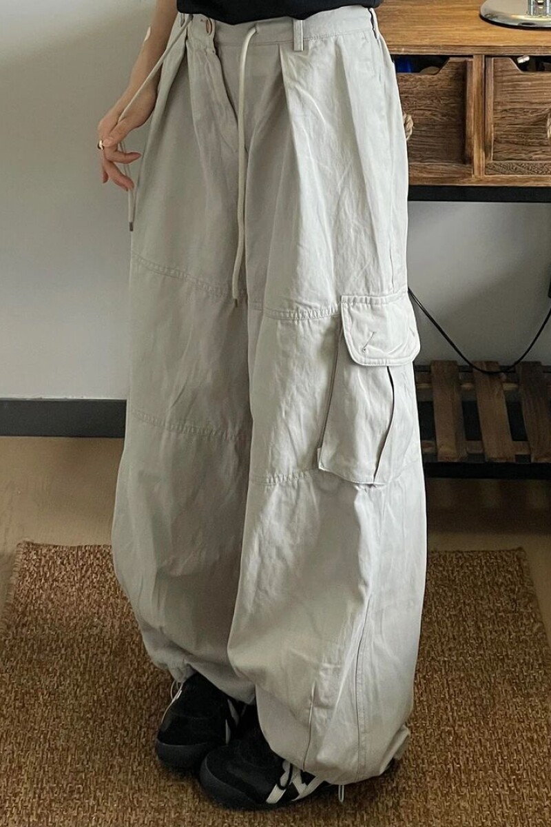1506/QG1280/P57多口袋工装裤男古着阔腿休闲裤直筒拖地垂感长裤,男装工装外套,星座1506