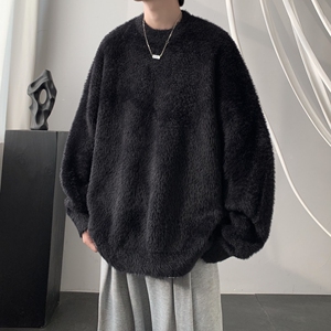 1506/QL0170/P53毛衣男士秋冬季新款日系复古高级感针织衫1图片