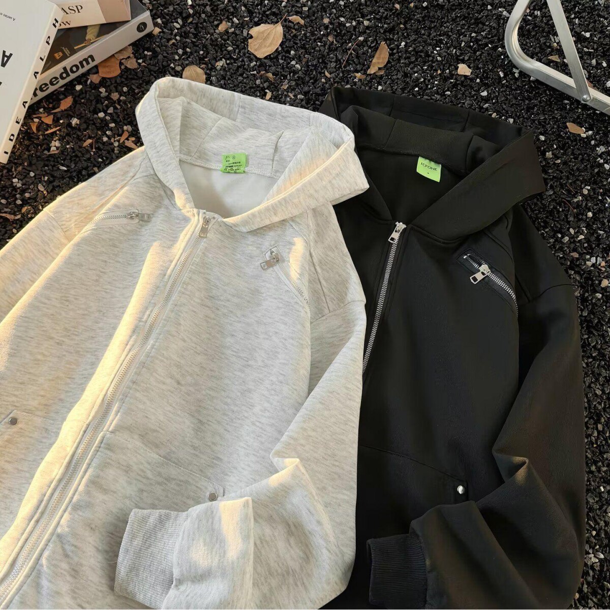 1506/QW810/P49秋冬新款韩版潮流情侣纯色外套百搭上衣2,女装短外套,星座1506
