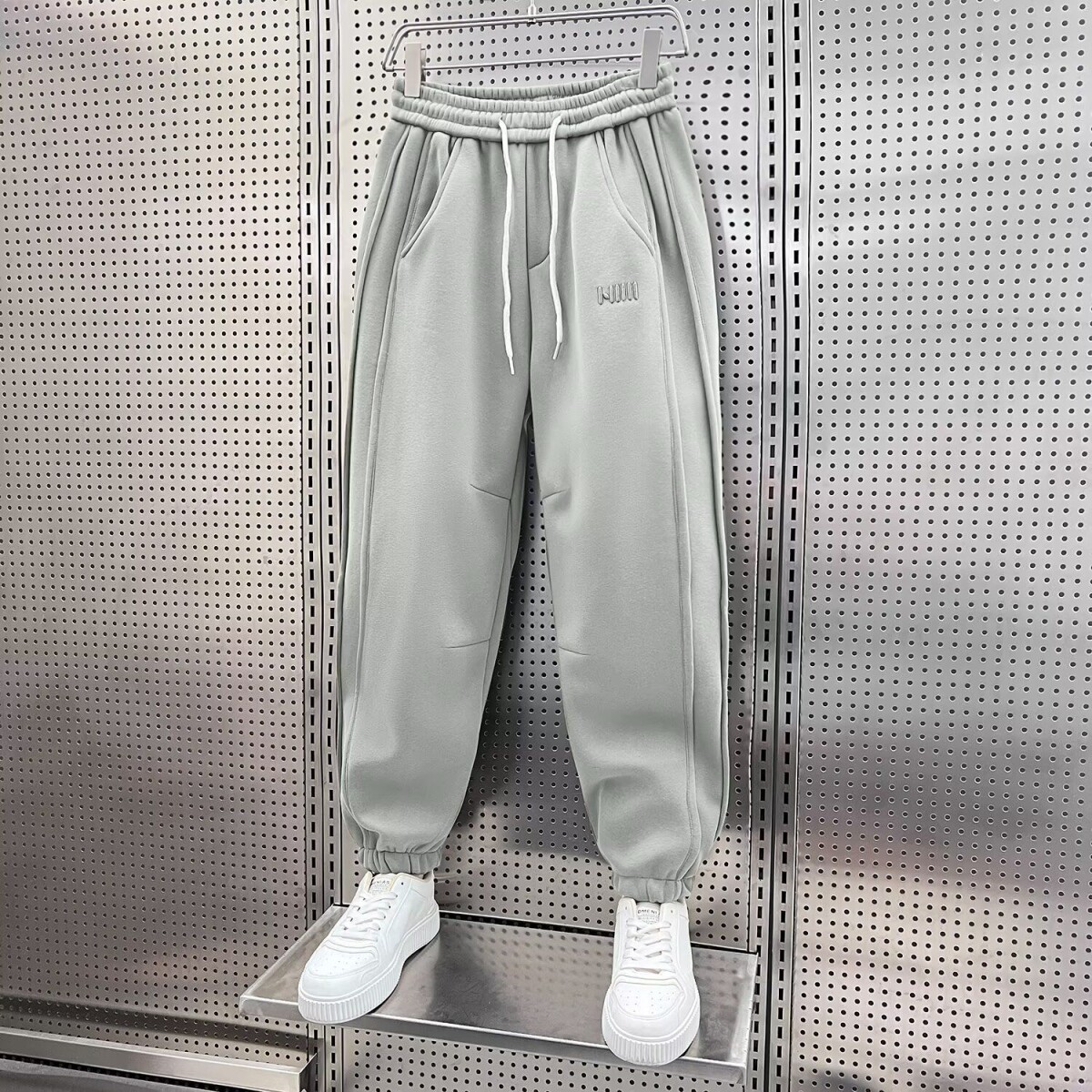 1506/QG1990/P48百搭休闲裤男宽松直筒休闲裤男束脚裤子潮男裤,男装休闲裤,星座1506