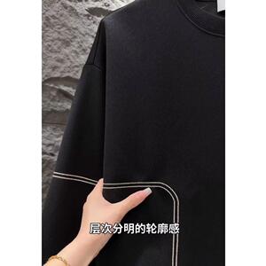 1506/QA1700/P36秋冬季新款潮流时尚百搭简约卫衣男士上衣1图片