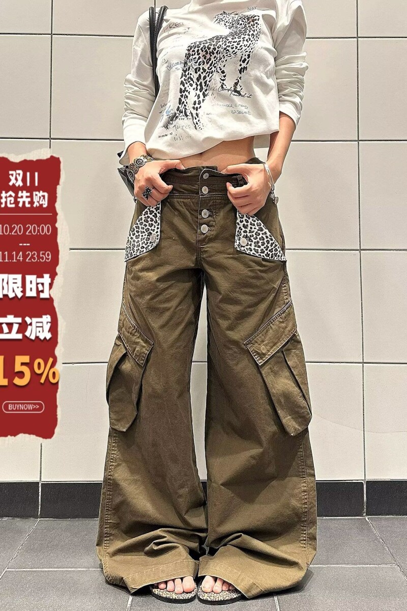 1506/QA22120/P66新款宽松休闲裤男韩版潮流百搭裤子拖地长裤1,男装休闲裤,星座1506